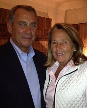 John Boehner and Deborah Gunlack