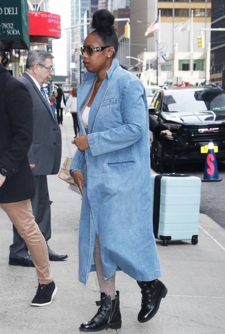 Jennifer Hudson – Arrives at The Late Show with Stephen Colbert
