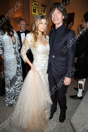 L'Wren Scott and Mick Jagger at 2011 MET Costume Institute Gala