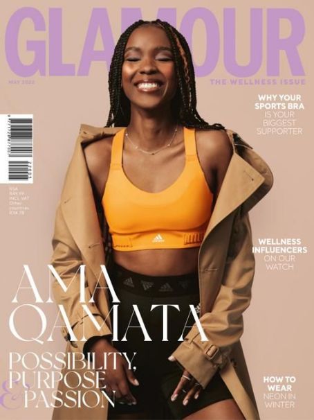 Ama Qamata, Glamour Magazine May 2022 Cover Photo - South Africa