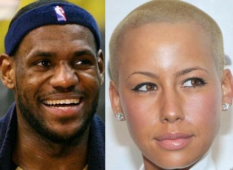Amber Rose and LeBron James