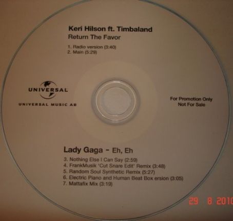 Return The Favor / Eh, Eh (Nothing Else I Can Say) - Keri Hilson