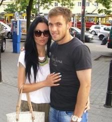 Maciej Rybus and Natalia Czubaj