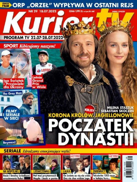 Sebastian Skoczen, Milena Staszuk, Kurier TV Magazine 22 July 2022 ...