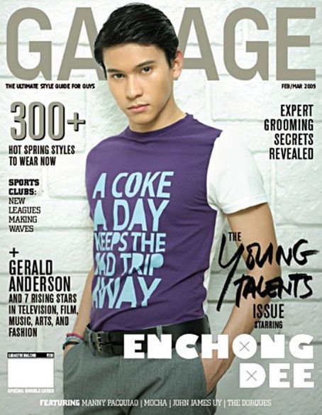 Enchong Dee - Garage Magazine Cover [Philippines] (March 2009)