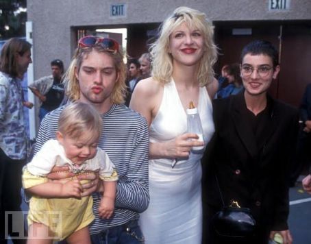 Sinéad O'Connor pics Picture - Photo of Courtney Love and Kurt Cobain ...