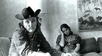 Daria Halprin and Dennis Hopper
