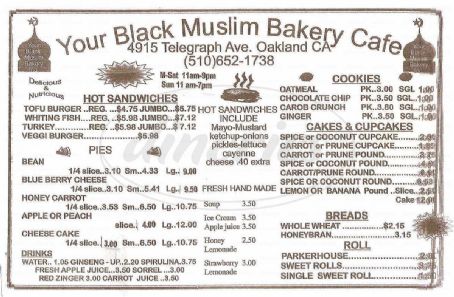Your Black Muslim Bakery