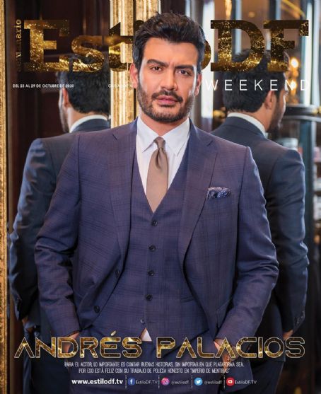 Andrés Palacios, Estilo Df Magazine 23 October 2020 Cover Photo - Mexico