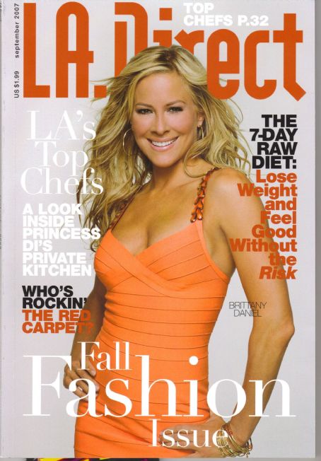 Brittany Daniel - LA Direct Magazine Cover [United States] (September 2007)