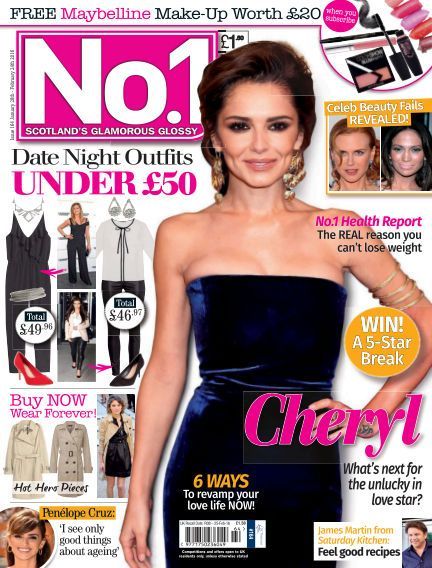 Cheryl - No.1 Magazine Cover [United Kingdom] (29 January 2016)
