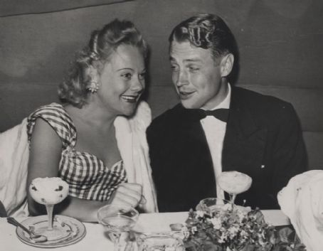 Ted North and Sonja Henie