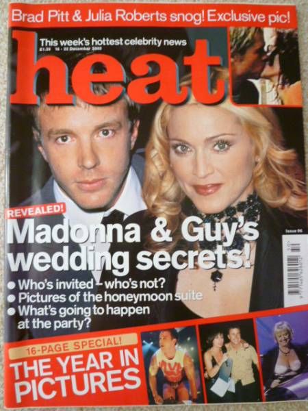 Guy Ritchie - Heat Magazine Cover [United Kingdom] (16 December 2000)