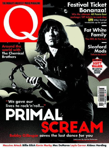 Bobby Gillespie - Q Magazine Cover [United Kingdom] (June 2019)