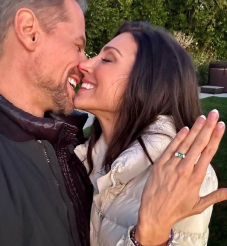 Bianca Wallace and Ioan Gruffudd - Engagement