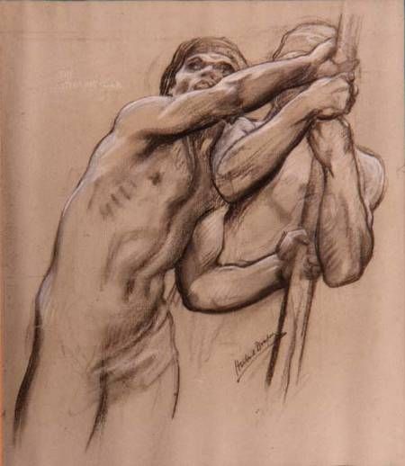 The Steering Oar, study for The Golden Fleece