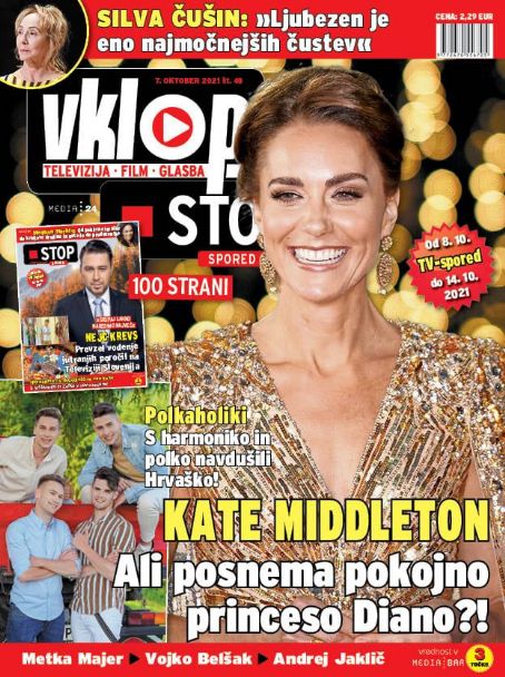 Catherine Duchess of Cambridge - Vklop Magazine Cover [Slovenia] (7 October 2021)
