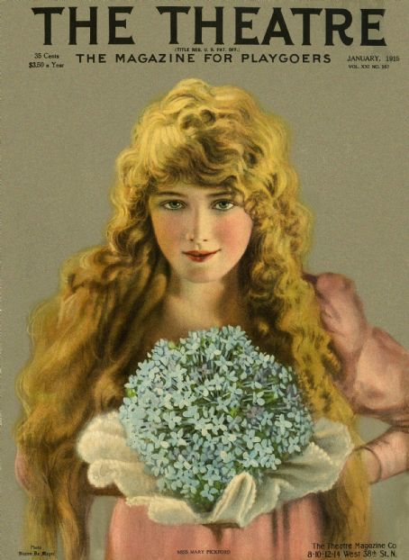 Mary Pickford - The Theatre Magazine Cover [United States] (January 1915)
