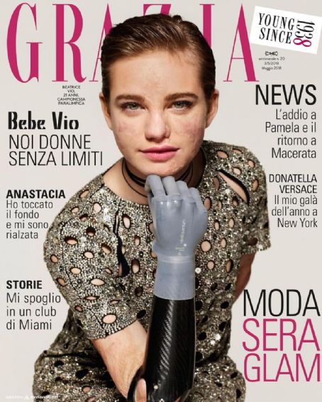 Beatrice Vio Grazia Magazine 03 May 18 Cover Photo Italy