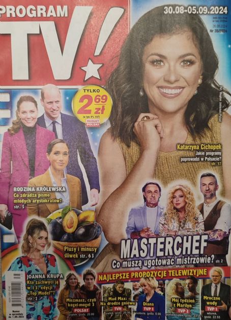 Katarzyna Cichopek, Program TV Magazine 30 August 2024 Cover Photo - Poland