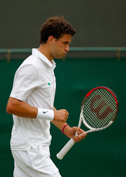 Grigor Dimitrov at Wimbledon 2012
