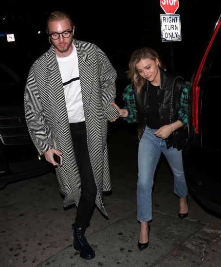 Chloe Grace Moretz – Night out with her brother Trevor Moretz in West ...