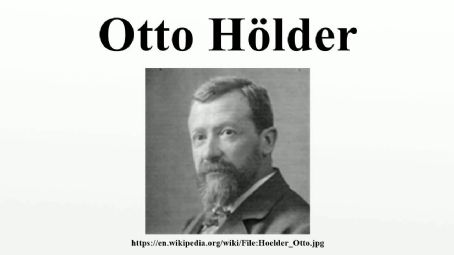 Otto Hölder