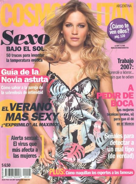 Liz Solari, Cosmopolitan Magazine January 2007 Cover Photo - Argentina