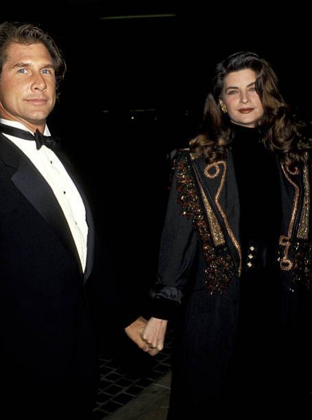 Parker Stevenson and Kirstie Alley - The 47th Annual Golden Globe Awards 1990