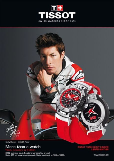 Tissot Watch Advert FamousFix post