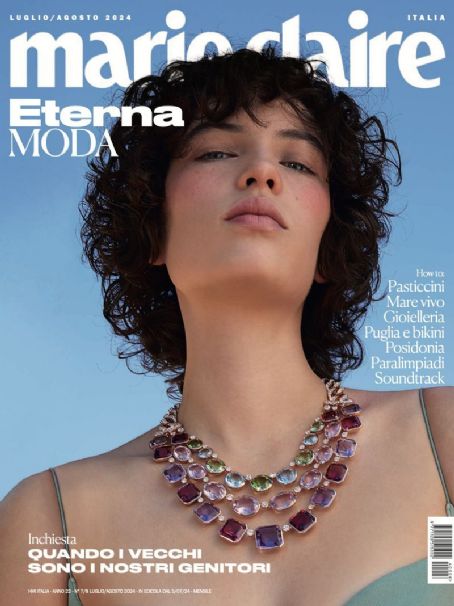 Maja Zimnoch, Marie Claire Magazine July 2024 Cover Photo - Italy