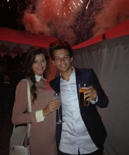 Louis Tomlinson and Eleanor Calder
