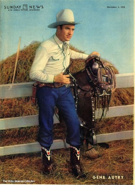 Gene Autry - Sunday News Magazine Cover [United States] (5 November 1939)