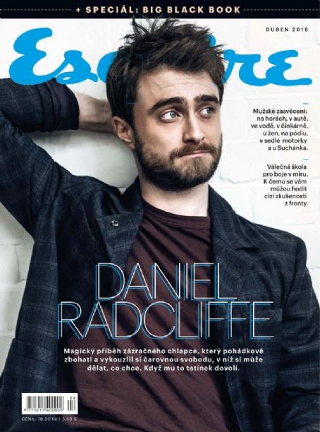 Daniel Radcliffe, Esquire Magazine April 2018 Cover Photo - Czech Republic