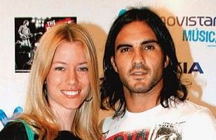 Nicole Neumann and Fabian Cubero