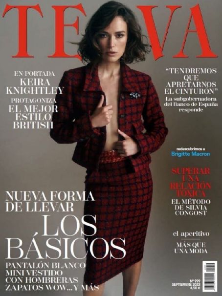 Keira Knightley - Telva Magazine Cover [Spain] (September 2022)