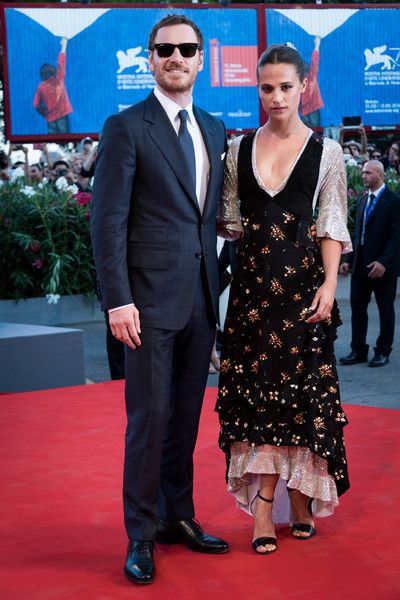 Actress Alicia Vikander attends the premiere of 'The Light Between Oceans' during the 73rd Venice Film Festival at Sala Grande on September 2, 2016 in Venice, Italy