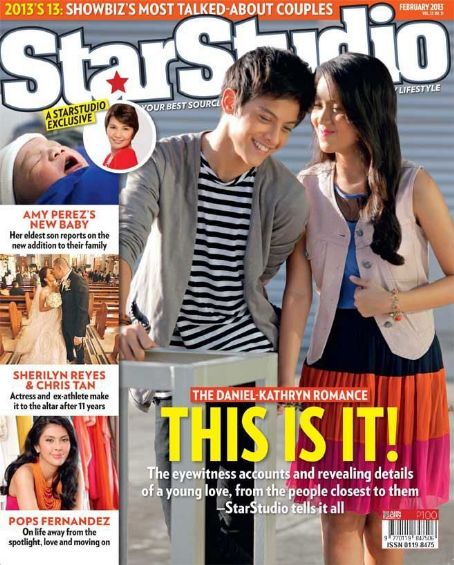 Daniel Padilla, Kathryn Bernardo - Star Studio Magazine Cover [Philippines] (February 2013)