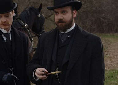 Paul Giamatti as Chief Inspector Uhl in Drama Fantasy, The Illusionist - 2006.