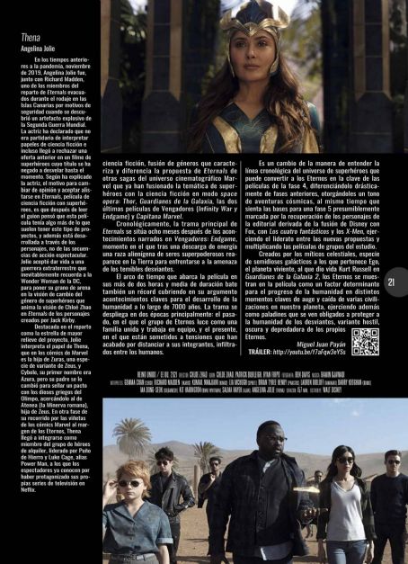 Salma Hayek – With Angelina Jolie – Accion Cine-Video (November 2021)
