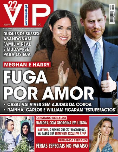 Meghan Markle - VIP Magazine Cover [Portugal] (11 January 2020)