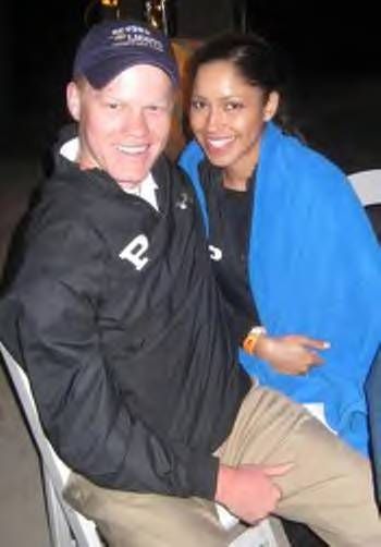 Courtney Peterson and Jesse Plemons
