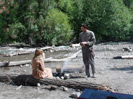 Veteran actor Henry Thomas, who plays the Man of God, comes to Appalachia to share the gospel. © 2007 Twentieth Century Fox Home Entertainment FoxFaith LLC. All Rights Reserved.