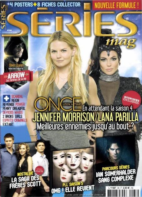 Jennifer Morrison, Lana Parrilla - series mag Magazine Cover [France] (July 2014)