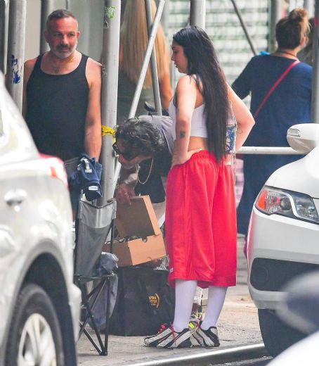 Lourdes Leon – Seen wwith her dad Carlos Leon on Father’s Day in New York