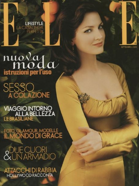 Chandra North - Elle Magazine Cover [Italy] (September 2003)