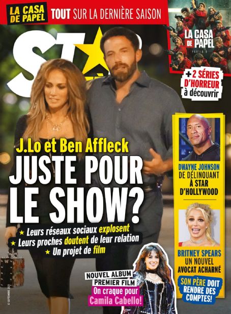 Ben Affleck and Jennifer Lopez - Star Systeme Magazine Cover