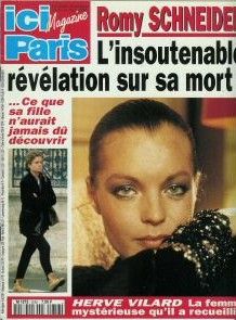 Romy Schneider, Sarah Biasini, Ici Paris Magazine 29 May 1996 Cover ...