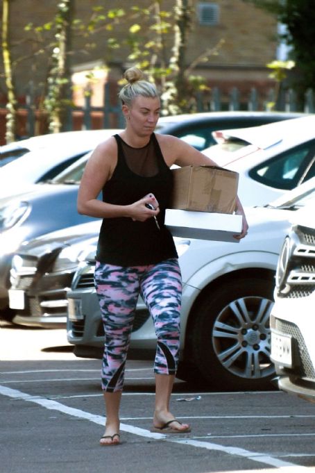 Billi Mucklow in Tights out in Essex