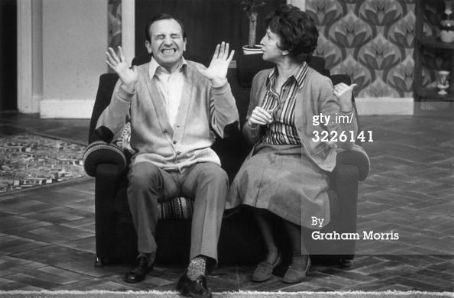 Gillian Raine and Leonard Rossiter